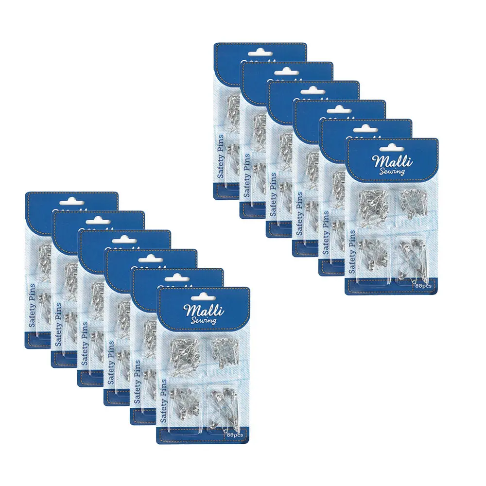 Safety Pins Set 12PK