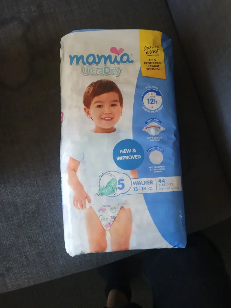 Mama UltraDry Nappies Walker 44p