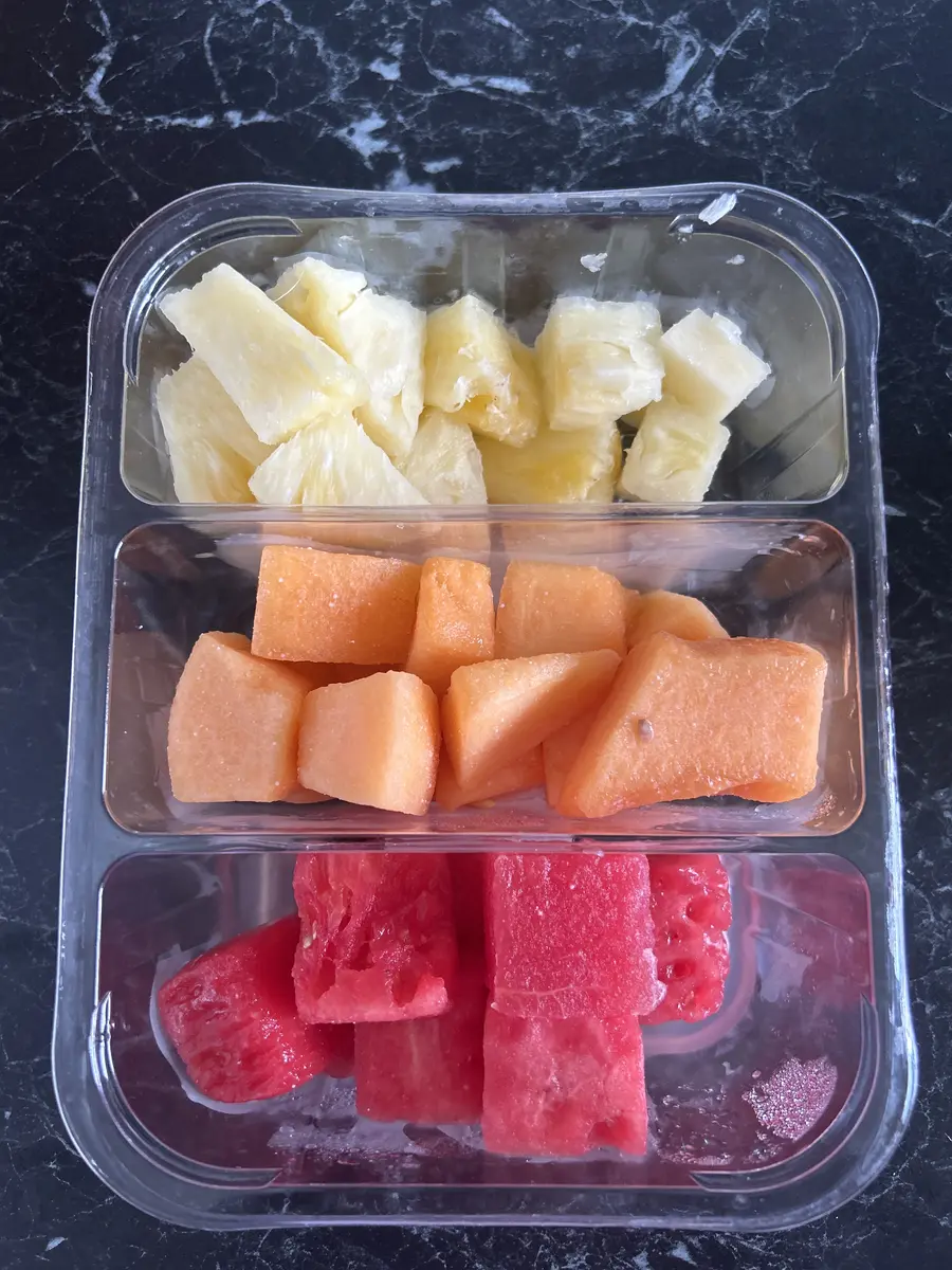 Kitchen Diced Melon & Pineapple Mix