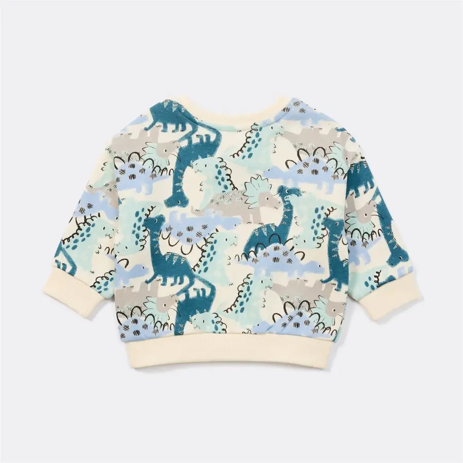 Dymples Baby Fleece Sweater - Blue - Size 1