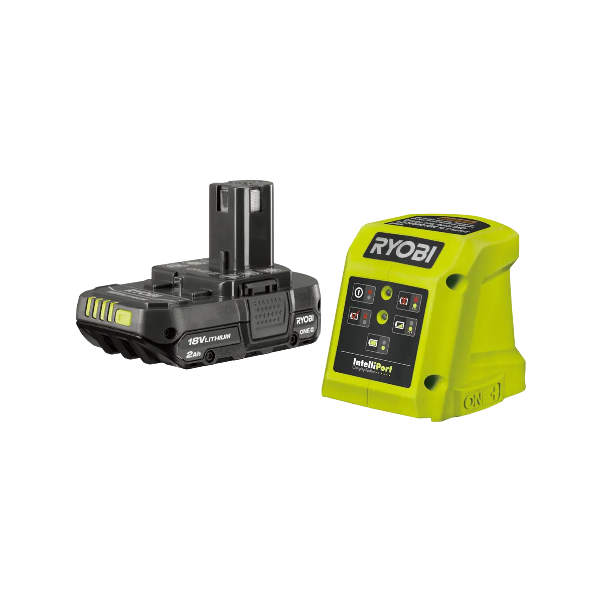 Ryobi 18V ONE+ 2.0Ah Battery and Charger Kit