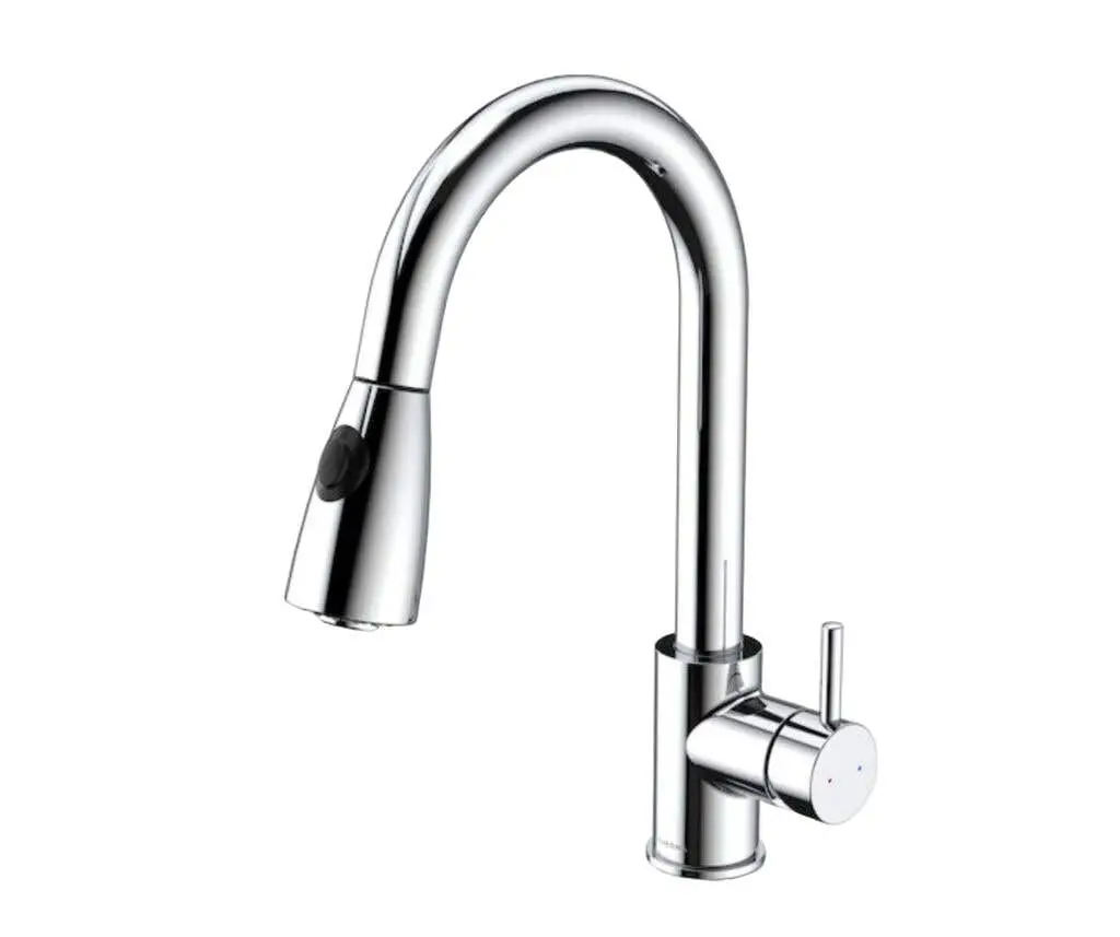 Caroma Husk Retractable Dual Spray Sink Mixer Lead Free