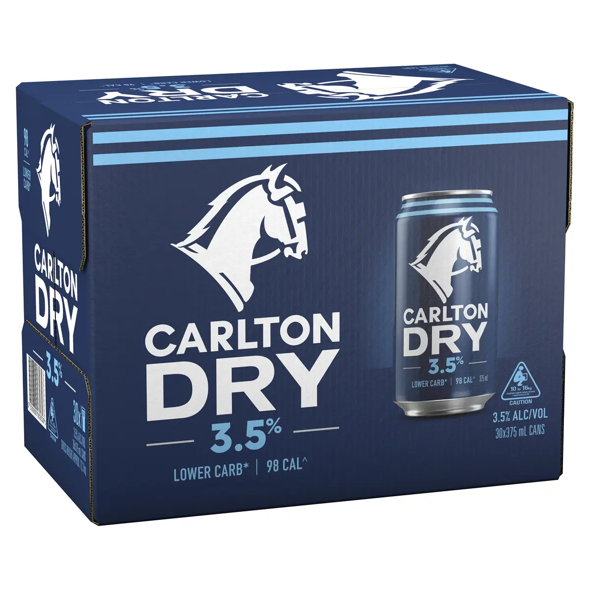 Carlton Dry Mid3.5 Carton 30 x 375ML