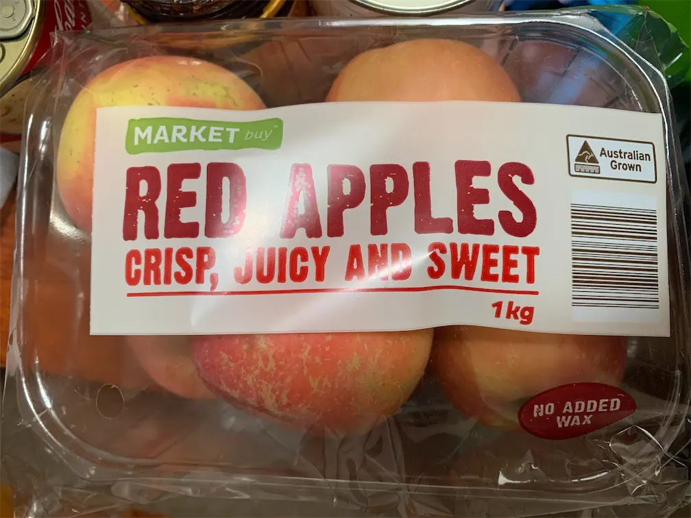 Market Buy Red Apples 1kg