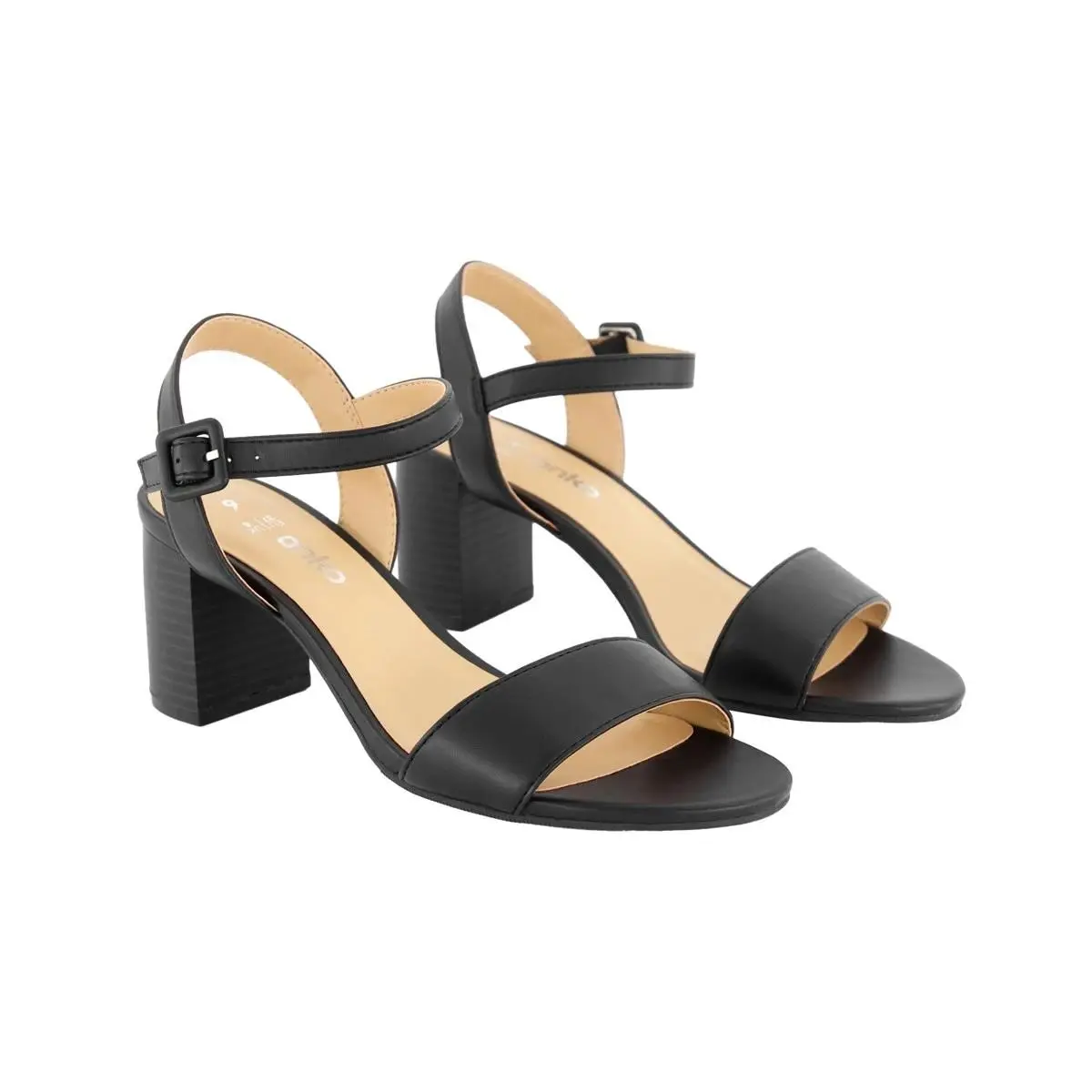 Basic Block Heel Dress Sandals