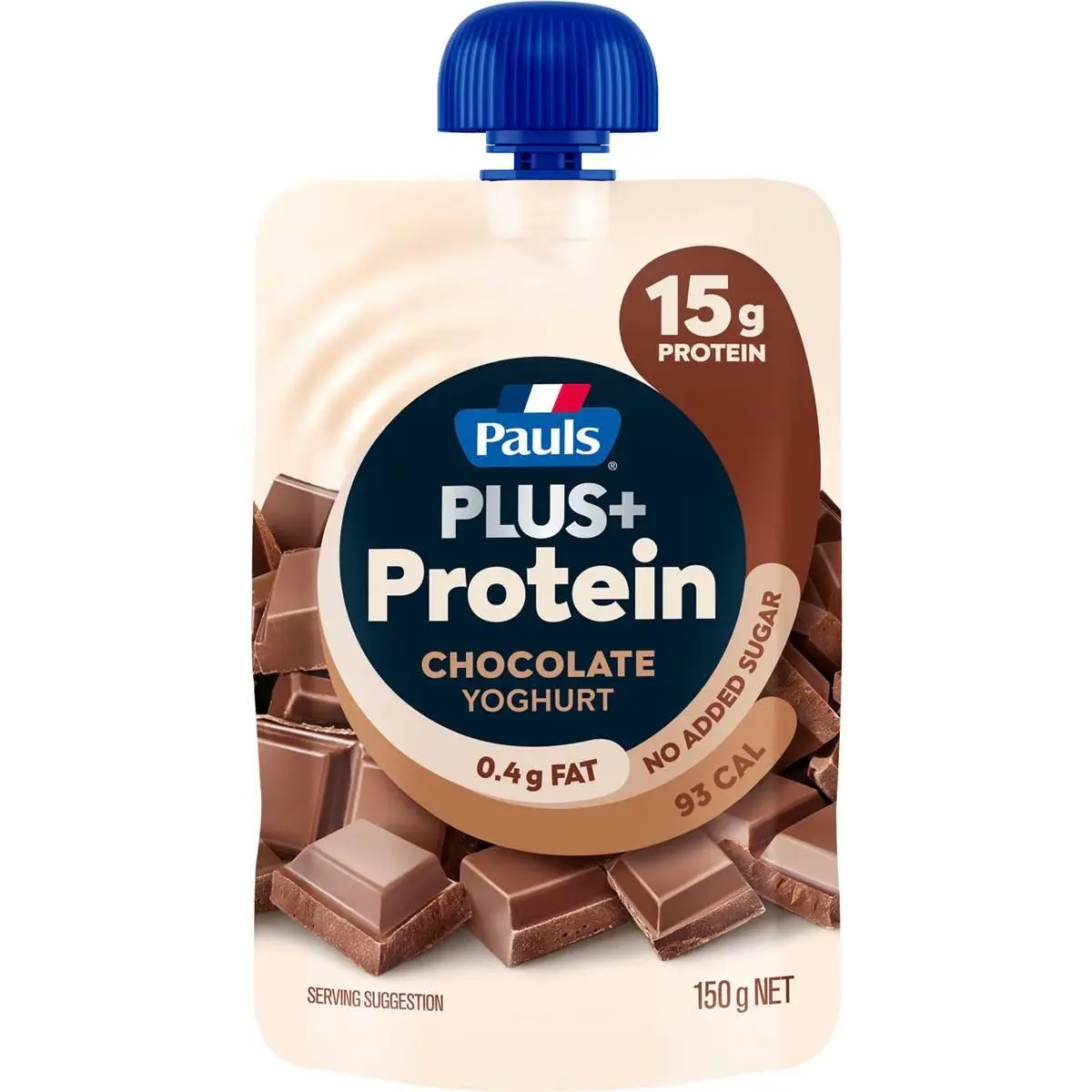 Pauls Plus Chocolate Yoghurt 150g