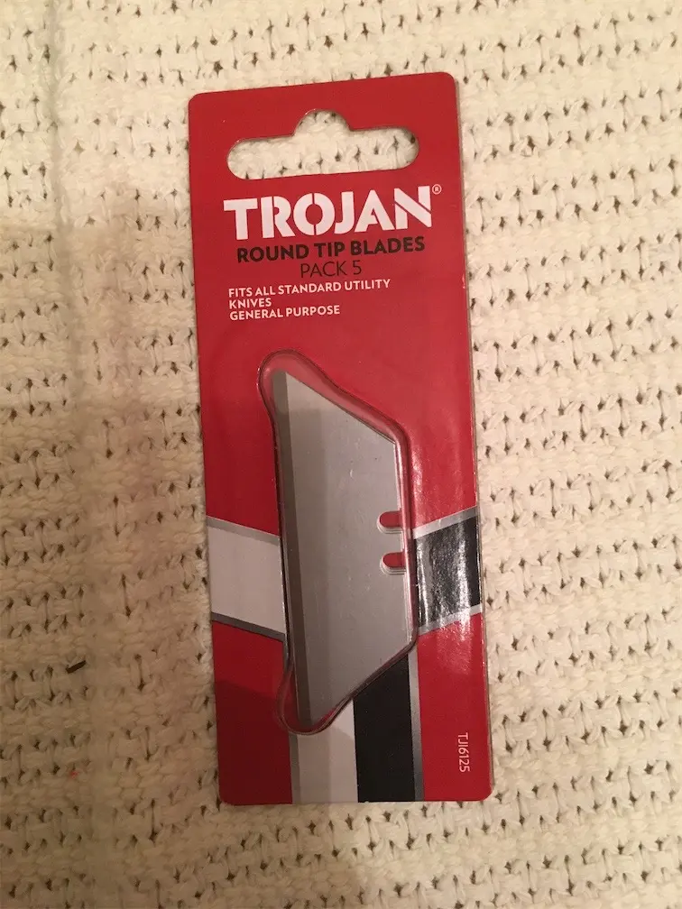 Trojan Round Tip Blades Pack 5