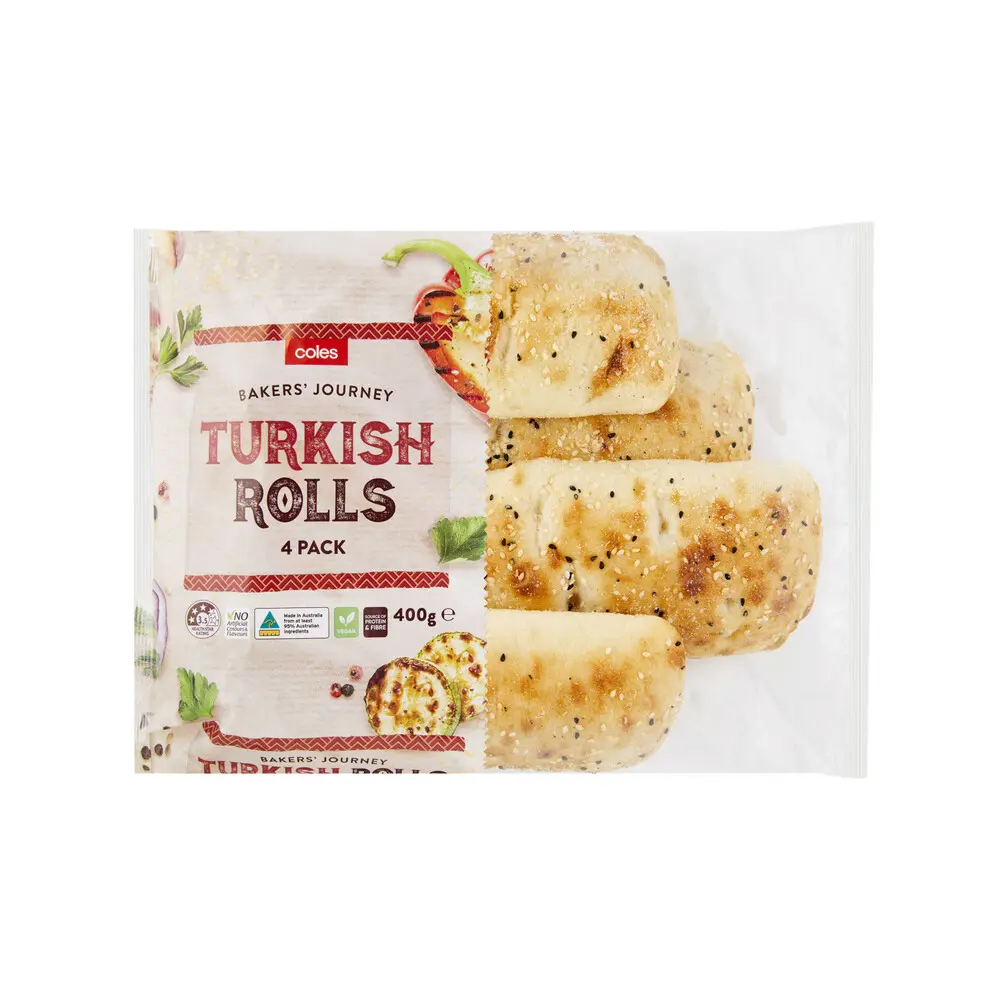 Turkish Rolls 4 pack