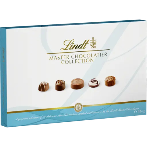 Lindt Pralines Master Collection Chocolate Box