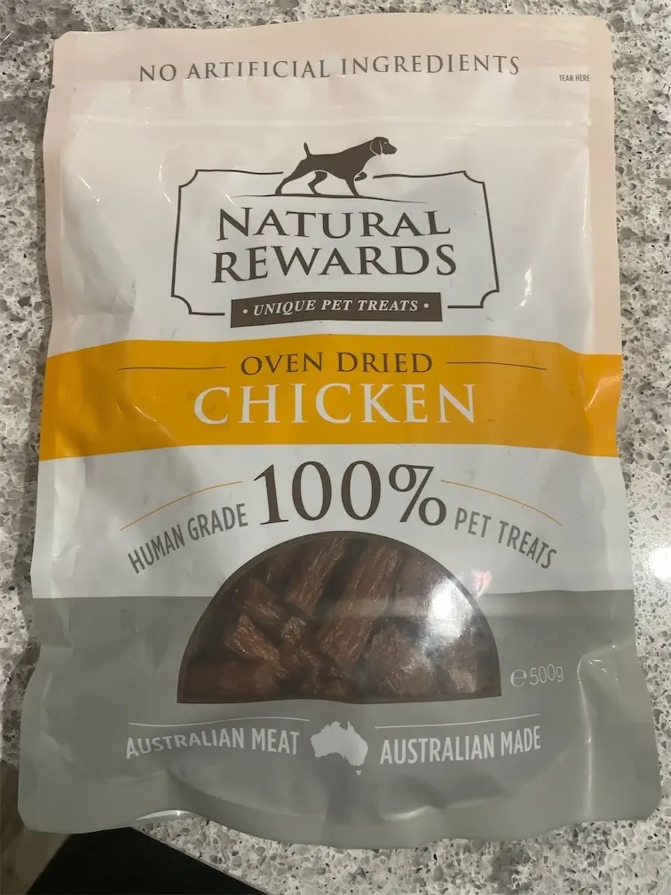 Natural Rewards Human Grade Chicken Pet Treats 500g