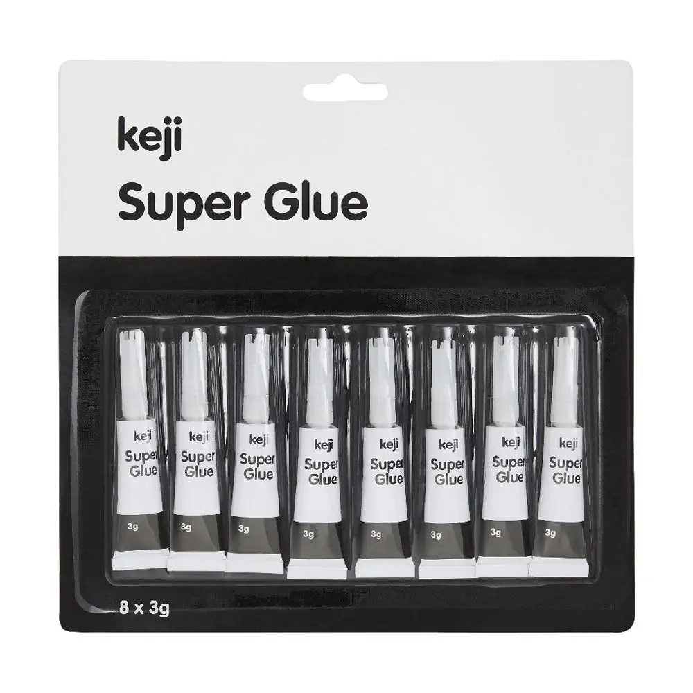 Keji Super Glue 3g 8 Pack