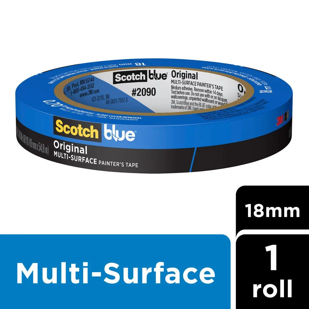 ScotchBlue Painters Tape Multi-Surfaces 19mm x 55m