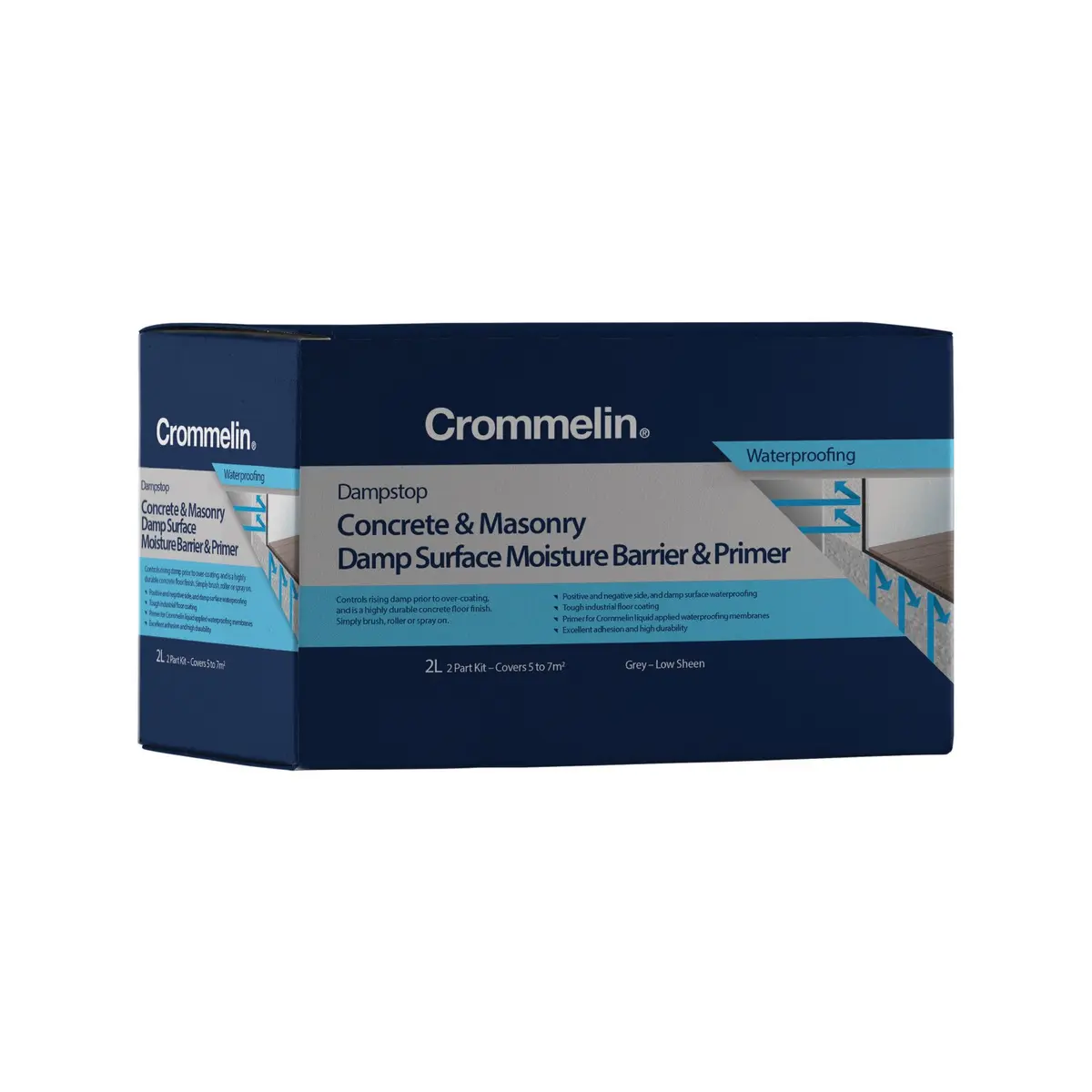 Crommelin Sealers Dampstop 2 Litre Kit