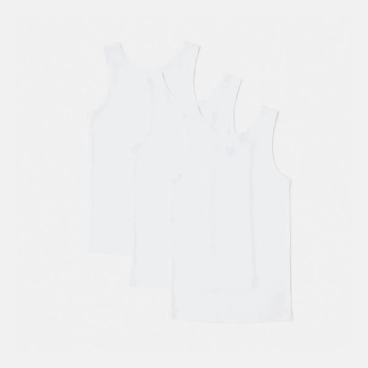 3 Pack Wide Strap Singlets