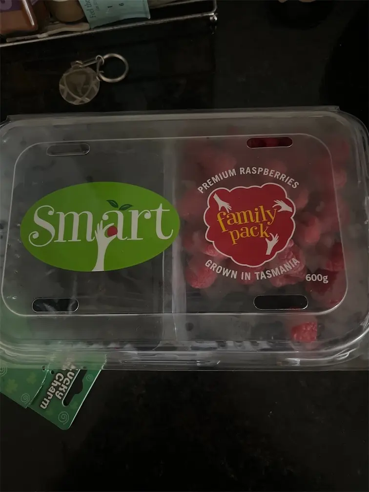 Smart Premium Raspberries 600g