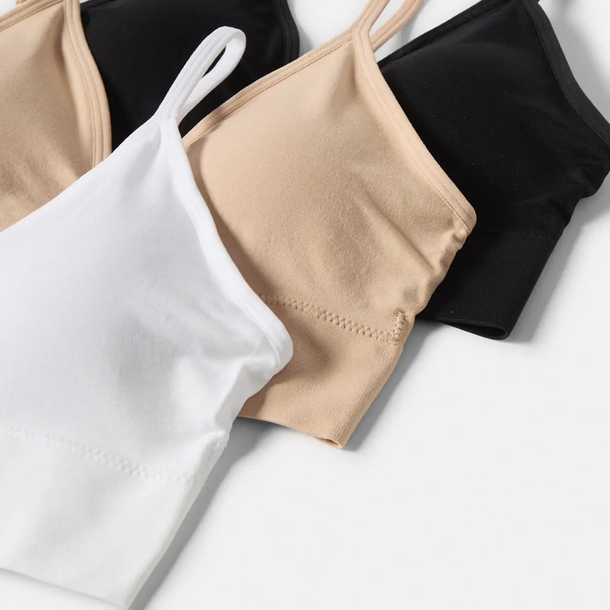 3 Pack Wirefree Seamfree Crop