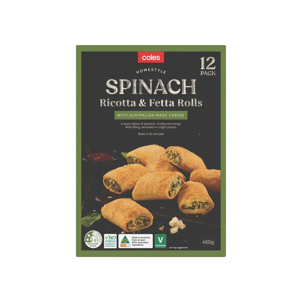 Spinach Feta & Ricotta Roll