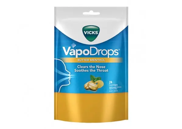 VICKS VapoDrops Butter Menthol 24s