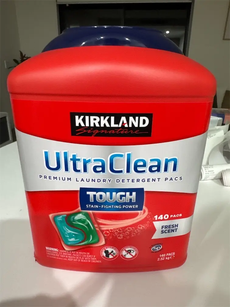 Kirkland Ultra Clean Laundry Detergent Pacs 140Pk