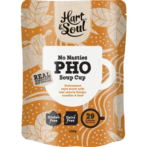 HART & SOUL SACHET SOUP PHO 100G