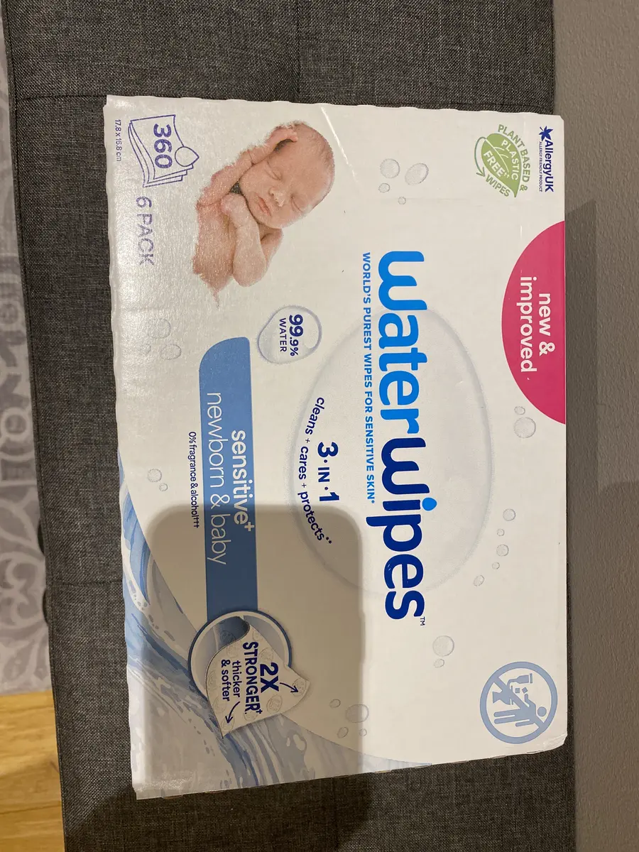 WaterWipes Baby Wipes 6 Pack