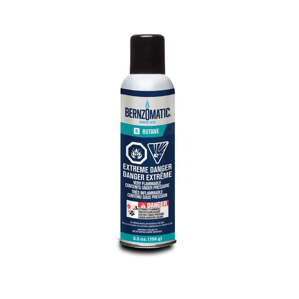 BernzOmatic BF55 Gas Cylinder Butane 156g (5.5oz)