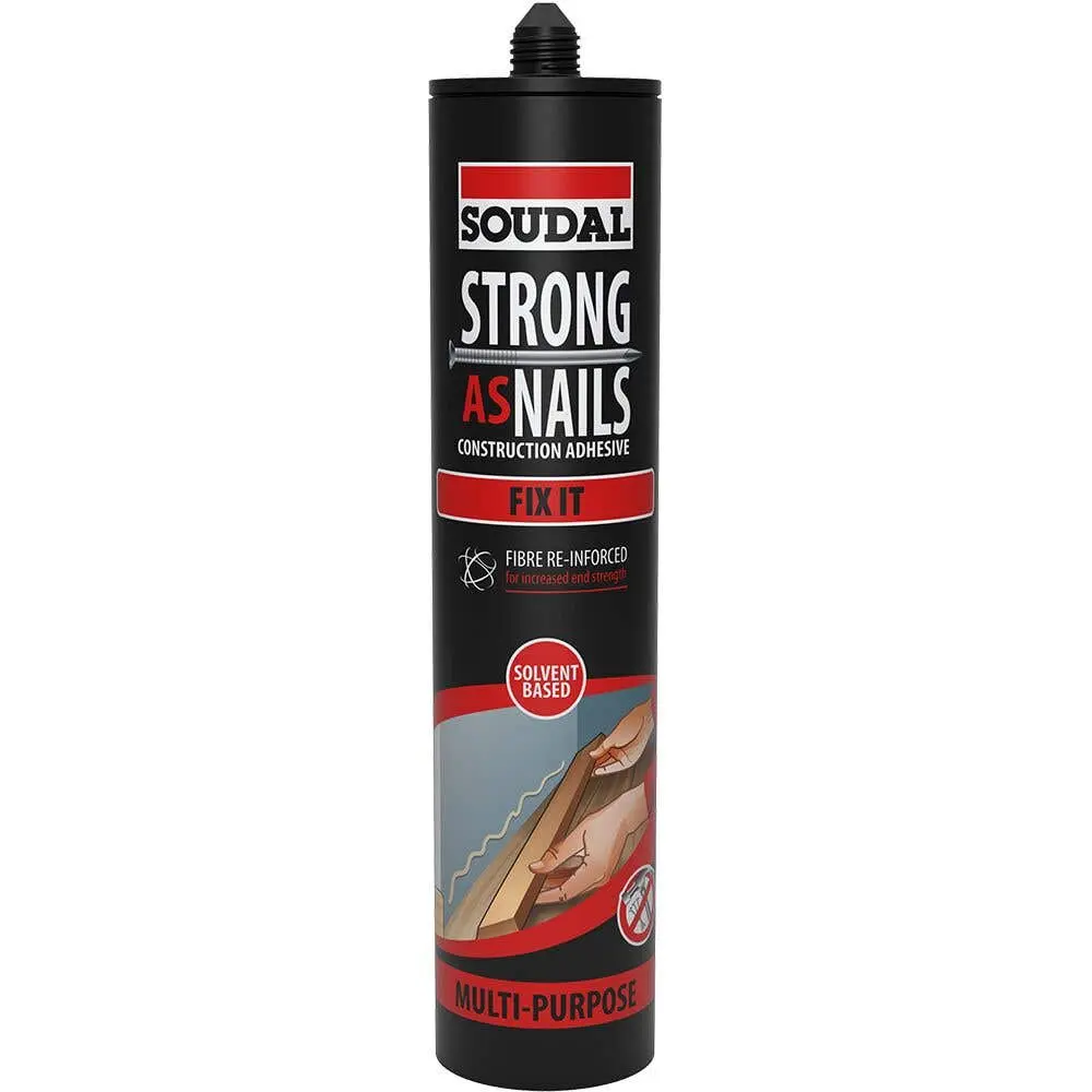Soudal Adhesive Strong As Nails Fix It 350g