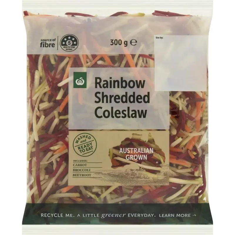 Woolworths Rainbow Coleslaw