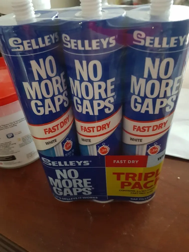 Selleys No More Gaps White Triple Pack