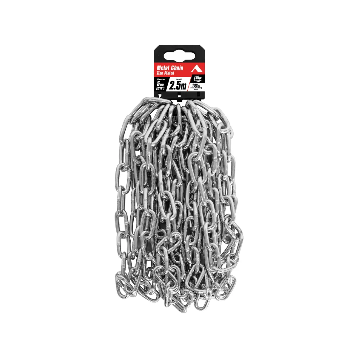 Pinnacle 5mm Zinc Plated Chain 2.5m