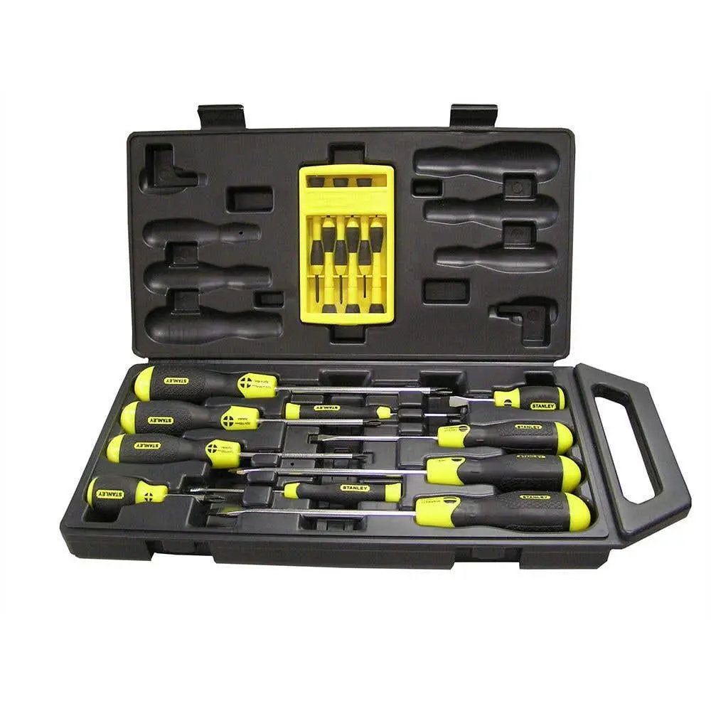 Stanley Cushion Grip Screwdrivers 16 Piece