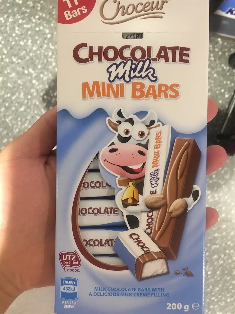 Choc Sticks 200g