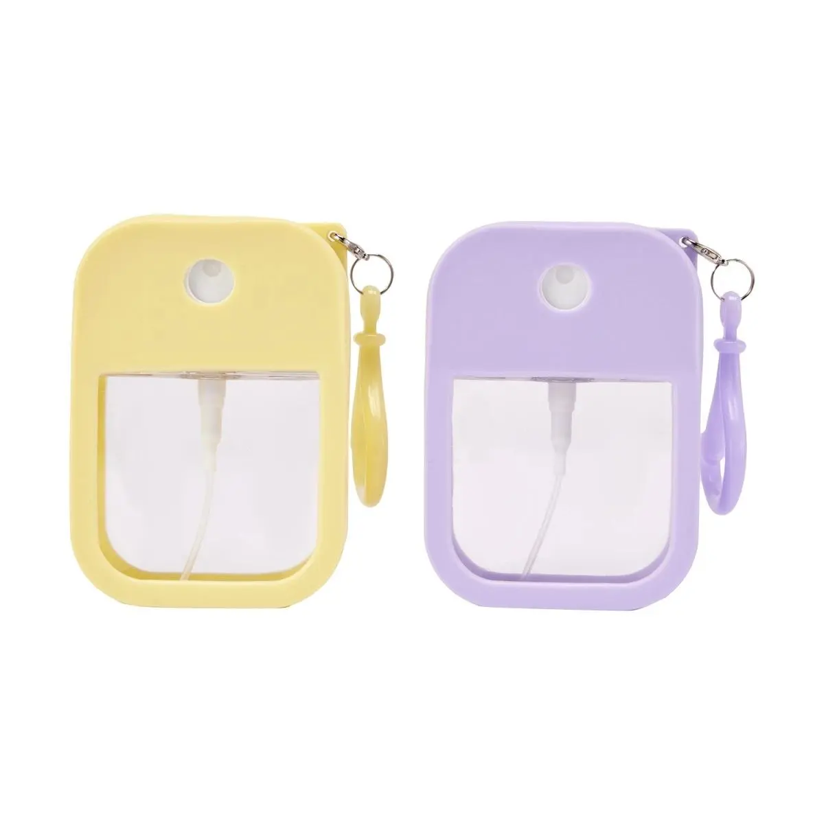 OXX Travel 2 Pack Spray Bottles - Yellow and Purple