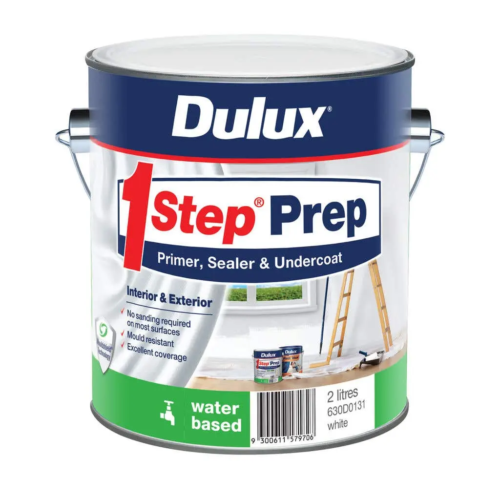 DULUX 1 STEP WATER BASED PRIMER SEALER UNDERCOAT 2LT