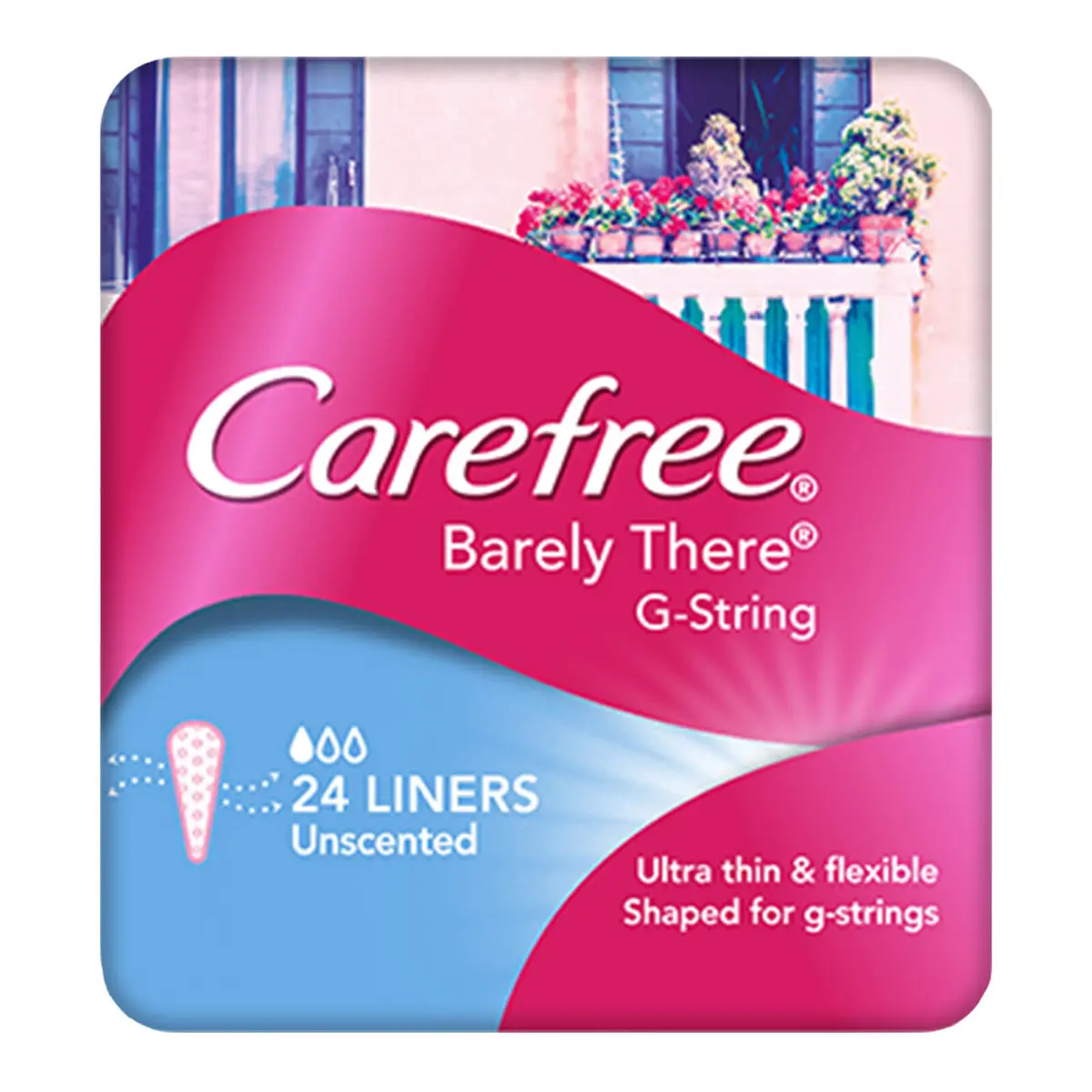 Carefree Barely There G-String Liners 24