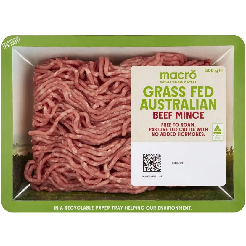 Macro Grass Fed Australian Beef Mince