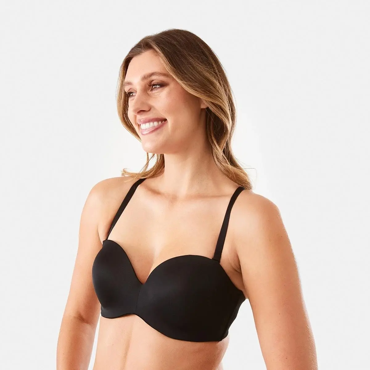 Hidden Underwire Strapless Bra