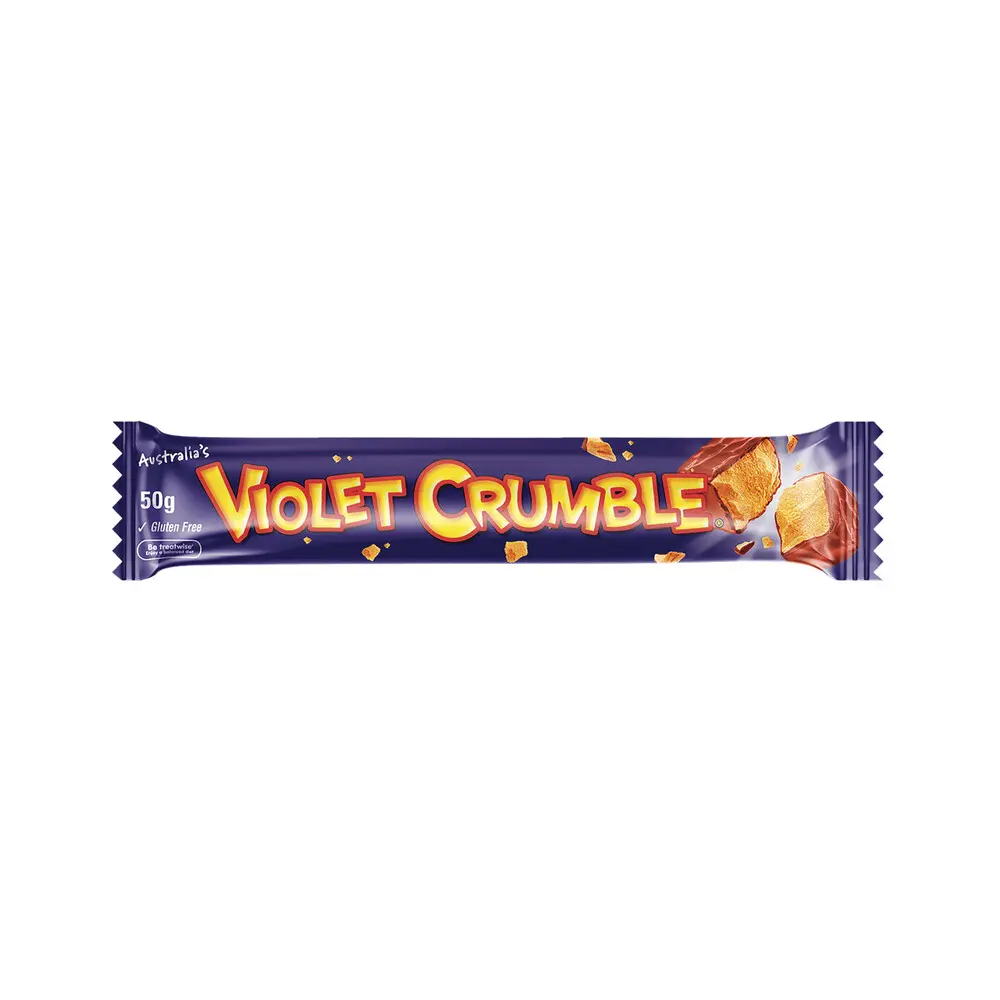 Violet Crumble Chocolate Bar 50g