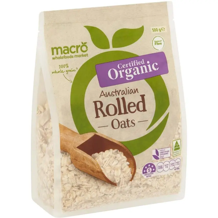Macro Organic Rolled Oats