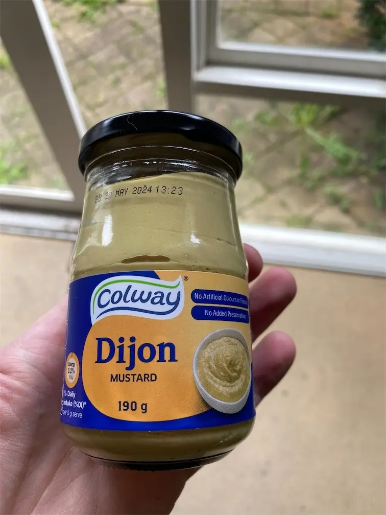 Colway Dijon Mustard 190g