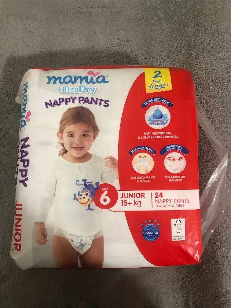 MAMIA UltraDry Nappy Pants 24pk