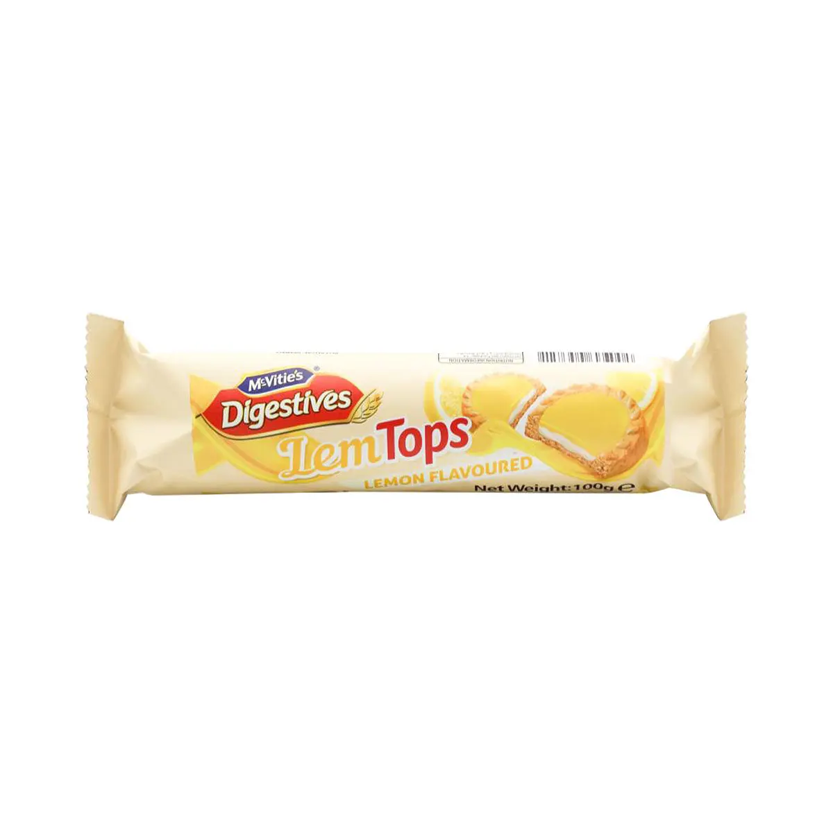 McVities Biscuits Lemon Top 100g