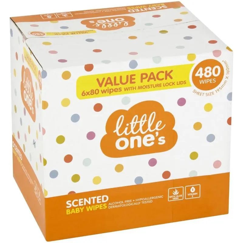 Little One's Baby Wipes Scented