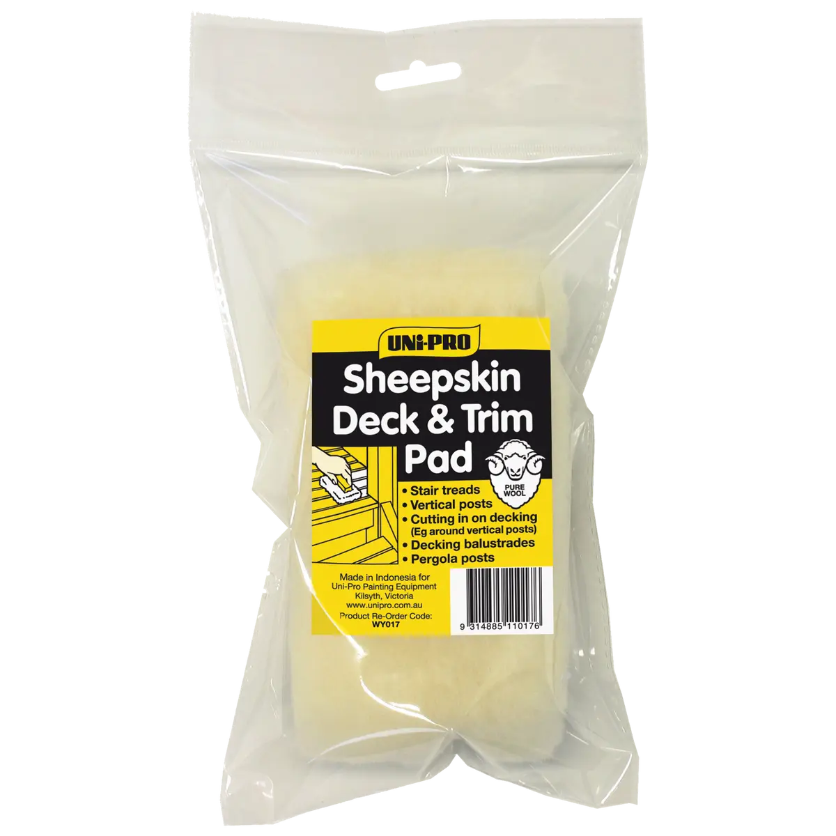 Uni-pro Sheepskin Deck & Trim Pad Wy017