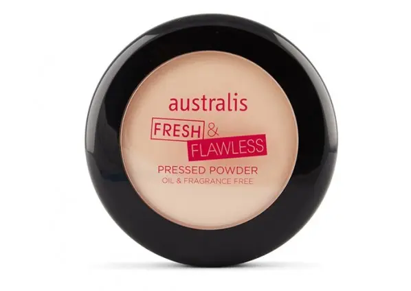 Australis Fresh & Flawless Pressed Powder - Light Beige