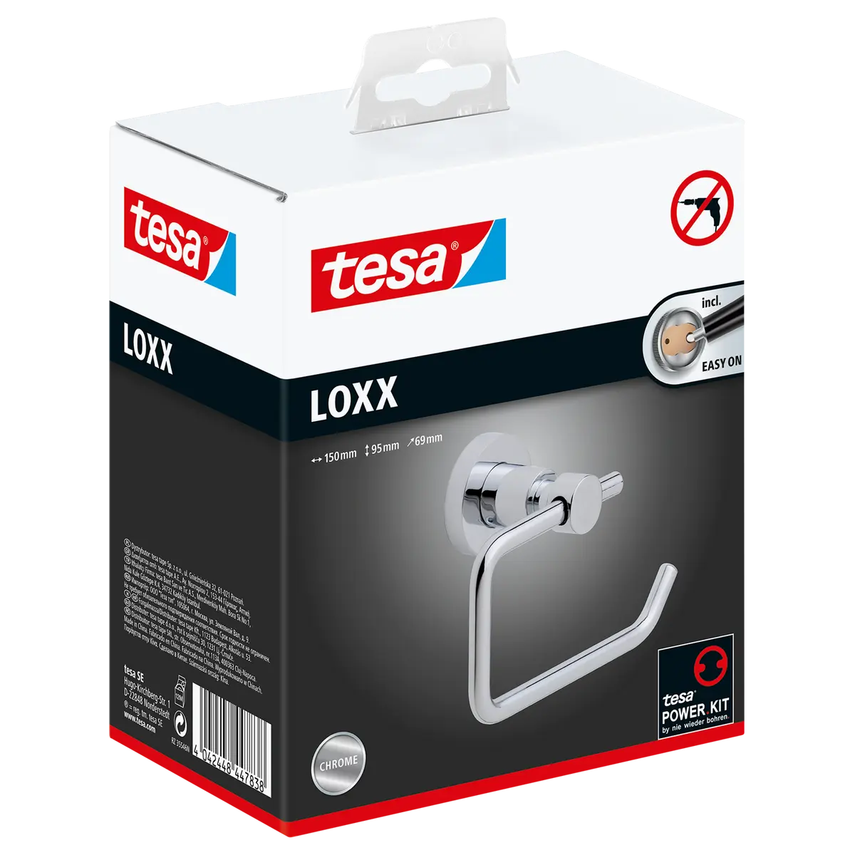 Tesa Loxx Toilet Roll Holder