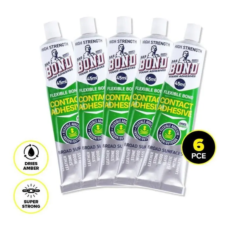 Handy Hardware 6PCE 45ml Liquid Contact Adhesives