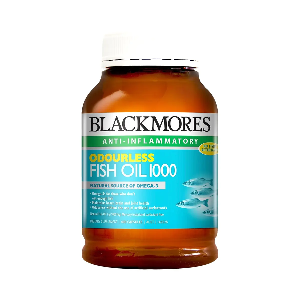 Blackmores Odourless Fish Oil 1000 (400 Caps)