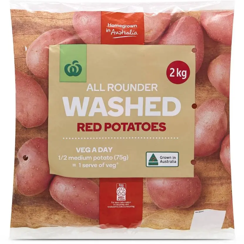 Woolworths Washed Red Potatoes 2kg