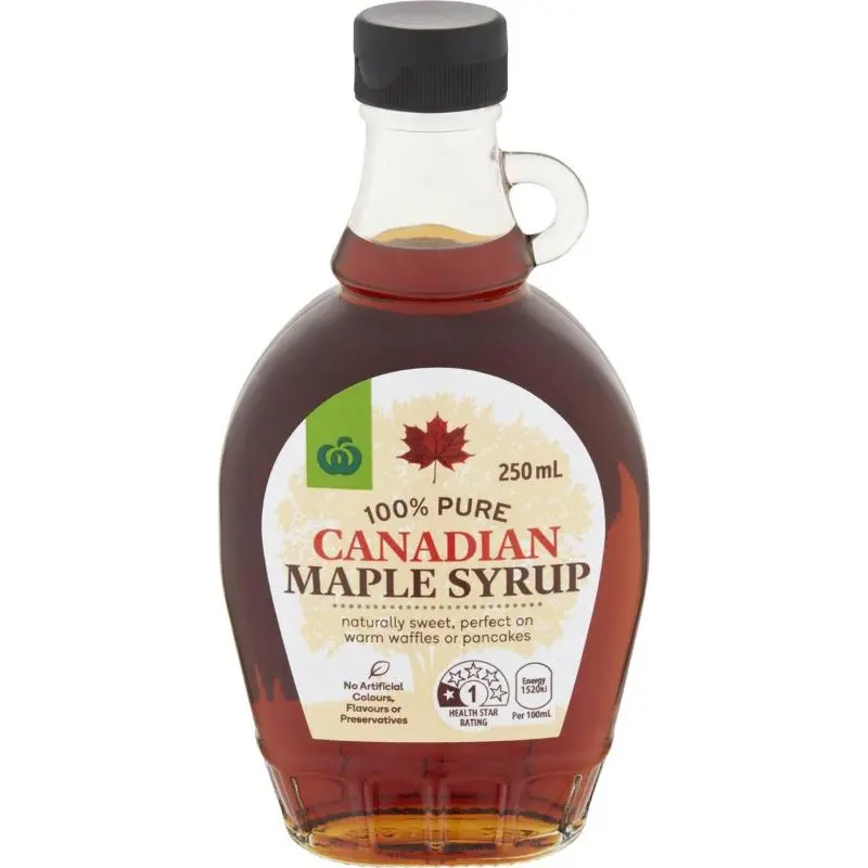 Woolworths 100% Canadian Maple Syrup